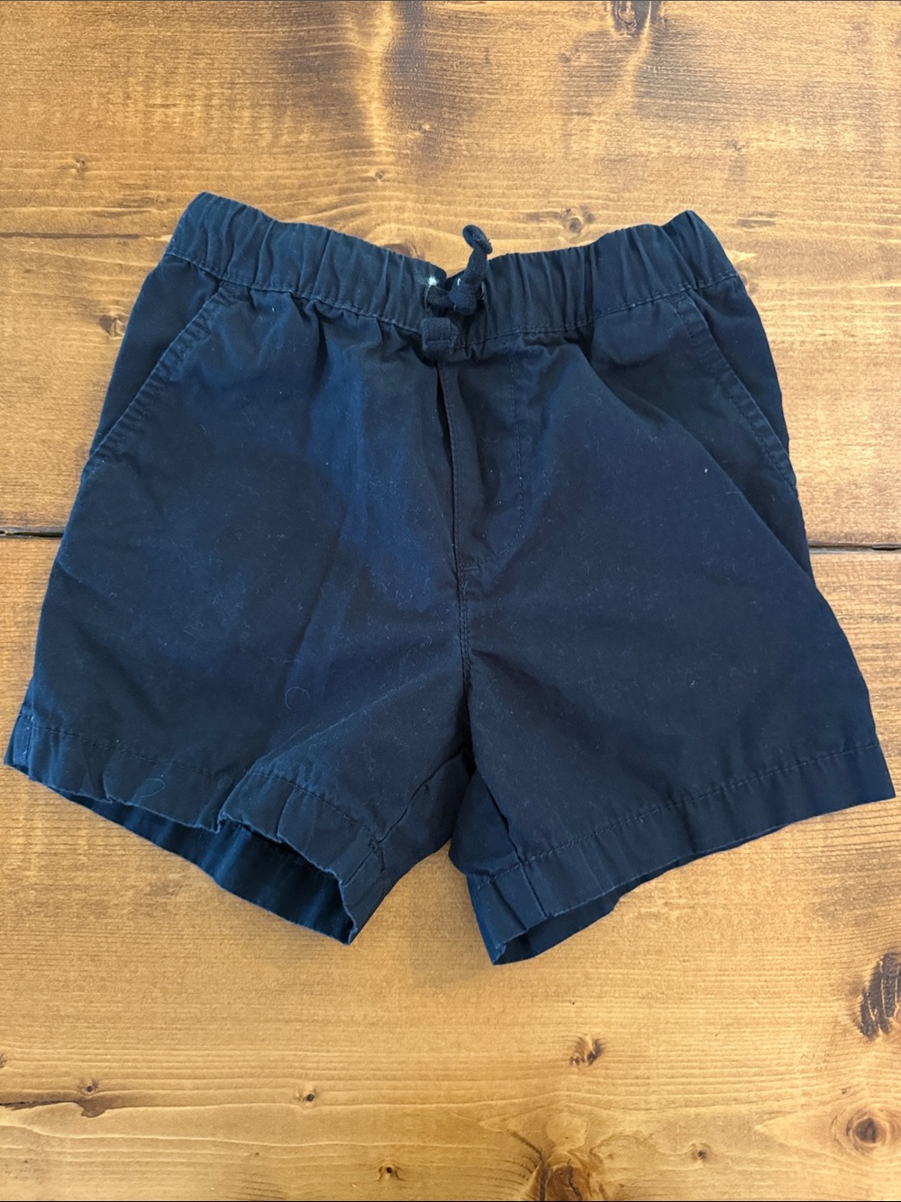 Carter's Navy Drawstring Cotton Shorts